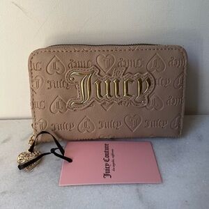 Juicy Couture Cafe Upgrade U Multi Compartment Bifold Wallet NWT